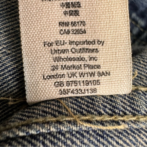 Free People Denim/Knit Hoodie Jacket Distressed Size Small - Picture 16 of 16